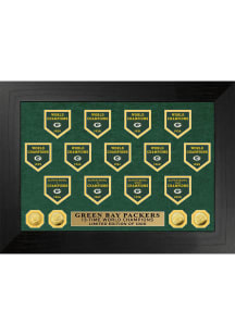 Green Bay Packers Deluxe World Champion Banner Collection Plaque