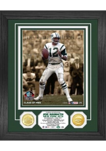 Joe Namath New York Jets Hall of Fame Induction Bronze Coin Photo Plaque