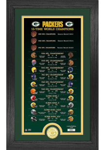 Green Bay Packers Legacy Bronze Coin Plaque