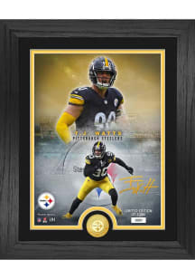TJ Watt Pittsburgh Steelers NFL Legend Bronze Coin and Photo Plaque