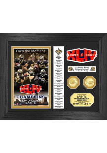New Orleans Saints Super Bowl XLIV Banner Plaque