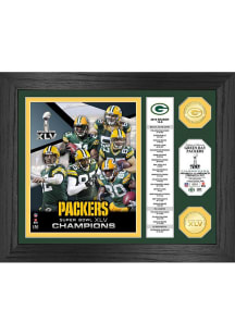 Green Bay Packers Super Bowl XLV Banner Plaque