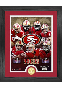 San Francisco 49ers Super Bowl LVIII Team Force Plaque