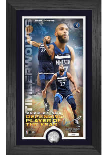 Rudy Gobert Minnesota Timberwolves 2024 Defensive Player of the Year Plaque