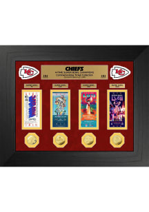 Kansas City Chiefs Super Bowl LVIII Champs Gold Collection Photo Plaque