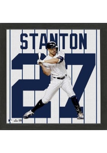New York Yankees Stanton Impact Jersey Picture Frame