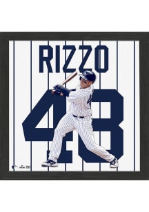 New York Yankees Rizzo Impact Jersey Picture Frame