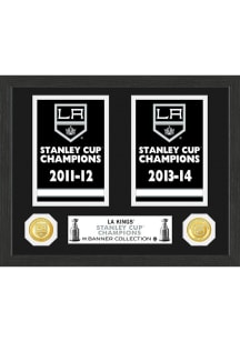 Los Angeles Kings Stanley Cup Banner Collection Plaque