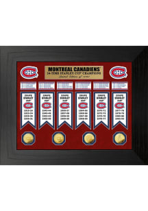 Montreal Canadiens 24x Stanley Cup Champions Banner Collection Plaque