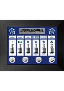 Toronto Maple Leafs 13x Stanley Cup Champions Banner Collection Plaque