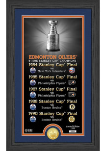 Edmonton Oilers Legacy Panoramic Photo Plaque
