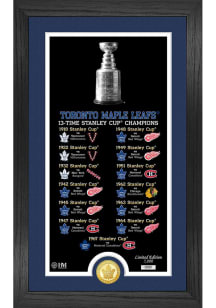 Toronto Maple Leafs Legacy Panoramic Photo Plaque