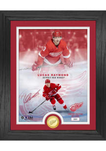 Lucas Raymond Detroit Red Wings Legends Coin and Photo Plaque