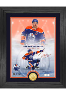 Connor McDavid Edmonton Oilers Legends Coin and Photo Plaque