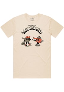 Oklahoma Ivory Oklahomies Short Sleeve Fashion T Shirt
