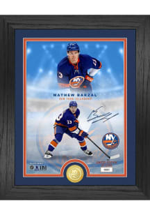 Matthew Barzal New York Islanders Legends Coin and Photo Plaque