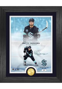 Matty Beniers Seattle Kraken Legends Coin and Photo Plaque