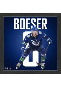Vancouver Canucks IMPACT Jersey Picture Frame