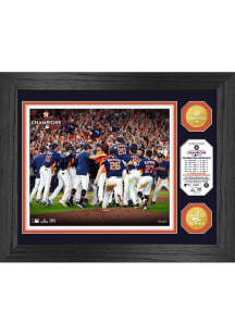 Houston Astros 2022 World Series Celebration Coin and Photo Plaque