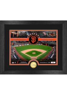 San Francisco Giants Stadium Photo and Coin Plaque