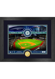 Seattle Mariners Stadium Photo and Coin Plaque