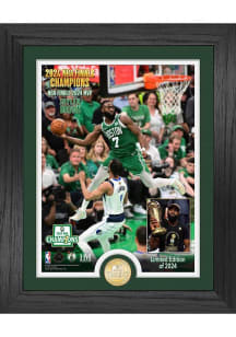 Jaylen Brown Boston Celtics NBA Finals Champions 2024 MVP Bronze Coin and Photo Plaque