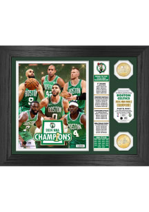 Boston Celtics NBA Finals Champions 2024 Banner Plaque