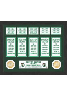 Boston Celtics 18x Champions Banner Collection Plaque