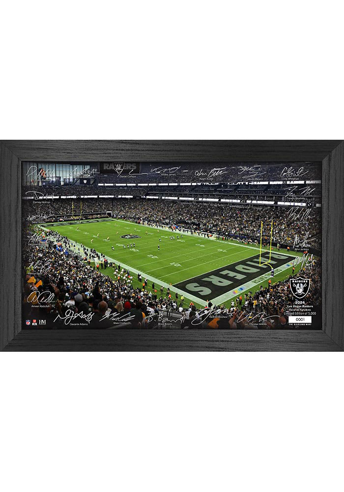 Raiders sold 2021 Signature Gridiron Collection Frame