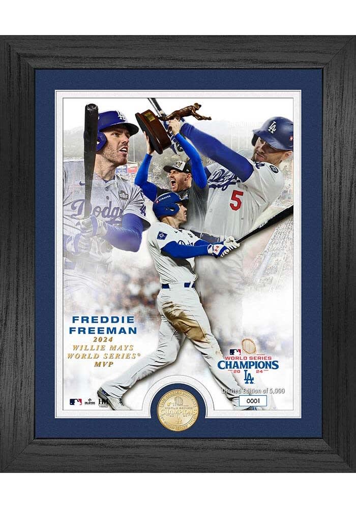 Freddie Freeman Los Angeles Dodgers BLUE 2024 World Series