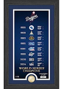 Los Angeles Dodgers World Series Champions Legacy Plaque
