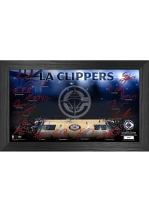 Los Angeles Clippers 2025 Signature Court Picture Frame - Blue
