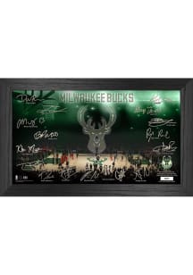 Milwaukee Bucks 2025 Signature Court Picture Frame - Green