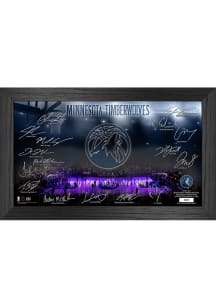 Minnesota Timberwolves 2025 Signature Court Picture Frame - Blue