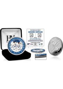 Los Angeles Dodgers 50/50 Record Silver Collectible Coin