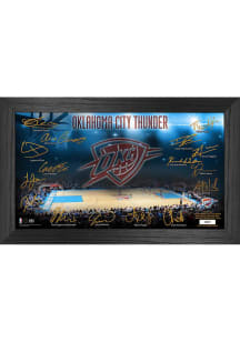 Oklahoma City Thunder 2025 Signature Court Picture Frame - Blue