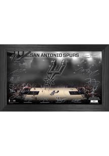 San Antonio Spurs 2025 Signature Court Picture Frame - Black