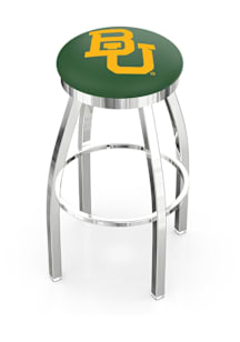 Baylor Bears Chrome Pub Stool - Silver
