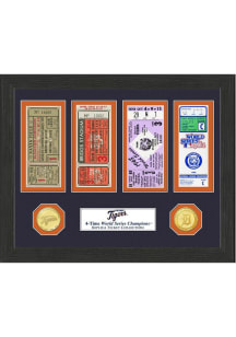 Detroit Tigers 12x12 World Series Ticket Collection Plaque