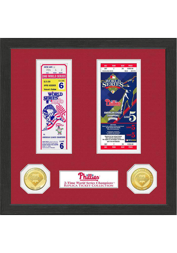 12x15 Philadelphia Phillies 2008 World Series Champions Plaque
