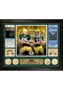 Green Bay Packers Super Bowl Traditions Bronze Coin Photo Mint Plaque
