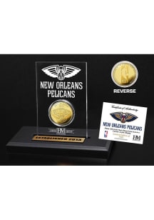 New Orleans Pelicans Acrylic Display Gold Collectible Coin