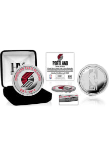 Portland Trail Blazers Color Silver Collectible Coin