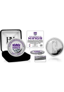 Sacramento Kings Color Silver Collectible Coin