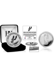 San Antonio Spurs Color Silver Collectible Coin