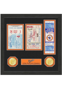 Baltimore Orioles World Series Ticket Collection Plaque