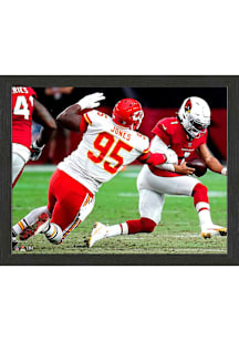 Kansas City Chiefs Chris Jones Player Picture Frame - Black