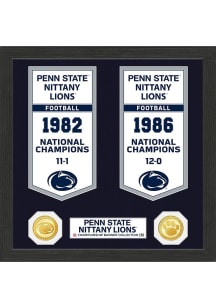 Penn State Nittany Lions National Champions Banner Collection Plaque