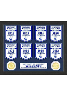 Kentucky Wildcats National Champions Banner Collection Plaque