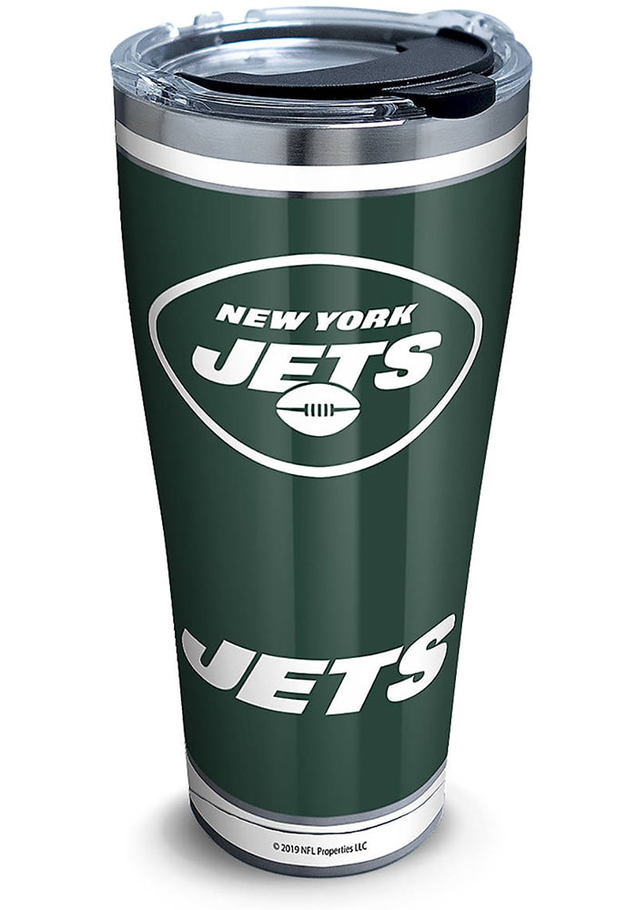 New York Jets 20oz. Black Powder Coat Tumbler